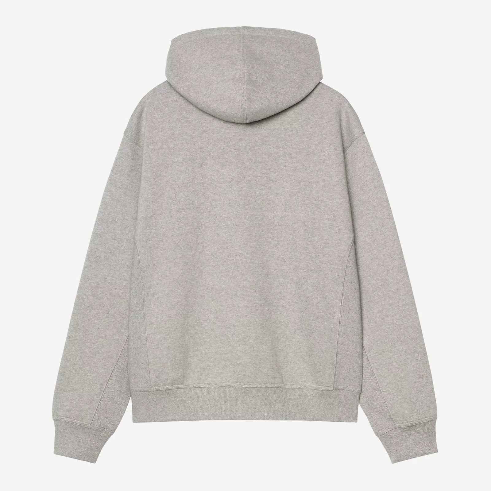 Carhartt WIP Hooded American Script Jacket - Grey Heather