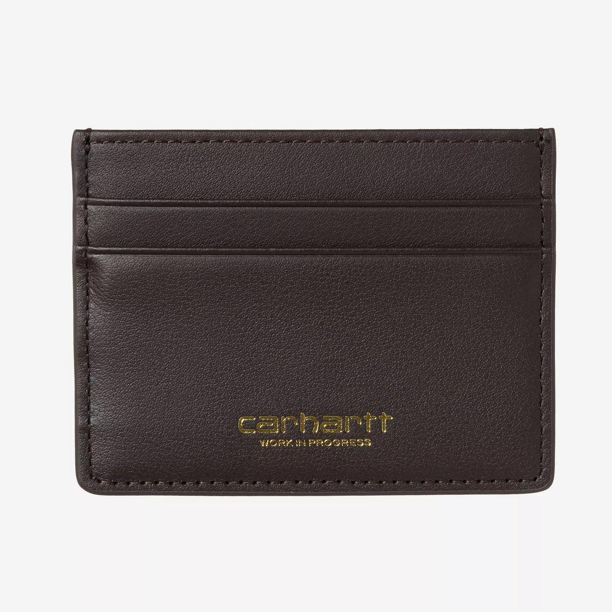 Carhartt WIP Vegas Cardholder - Tobacco / Gold