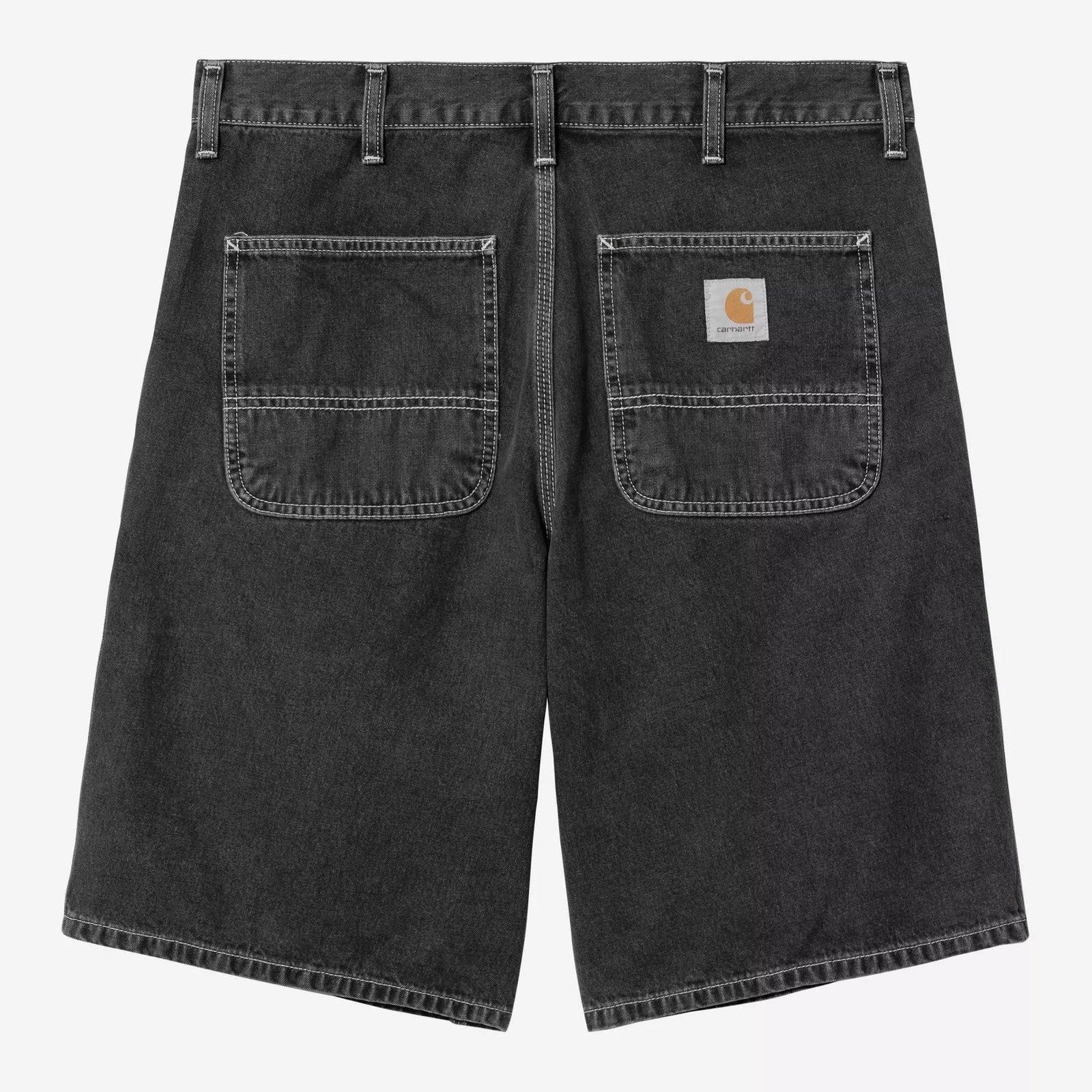 Carhartt WIP Simple Short - Black Heavy Stone Wash