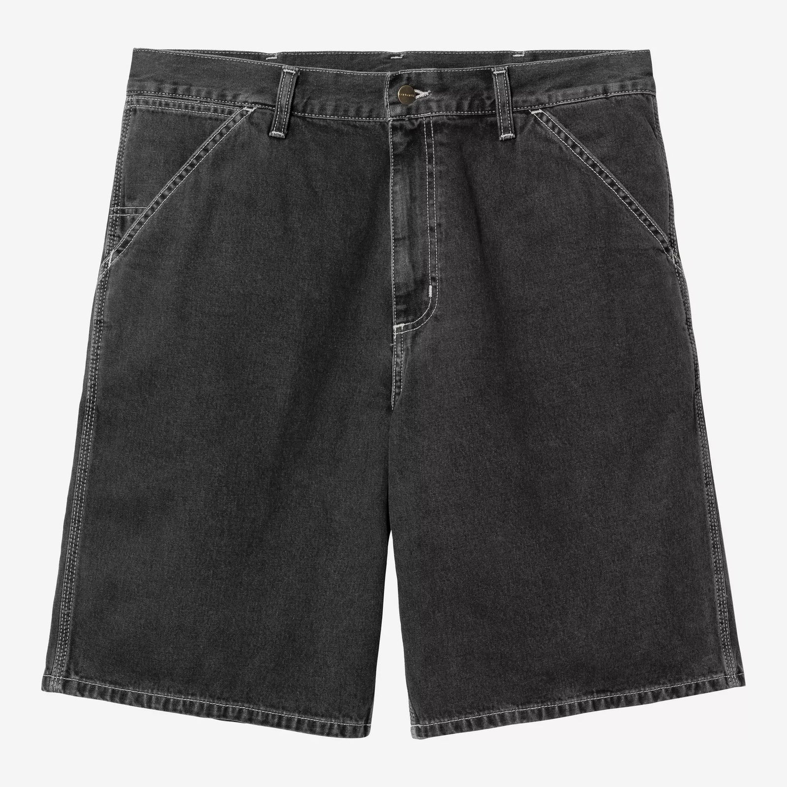 Carhartt WIP Simple Short - Black Heavy Stone Wash