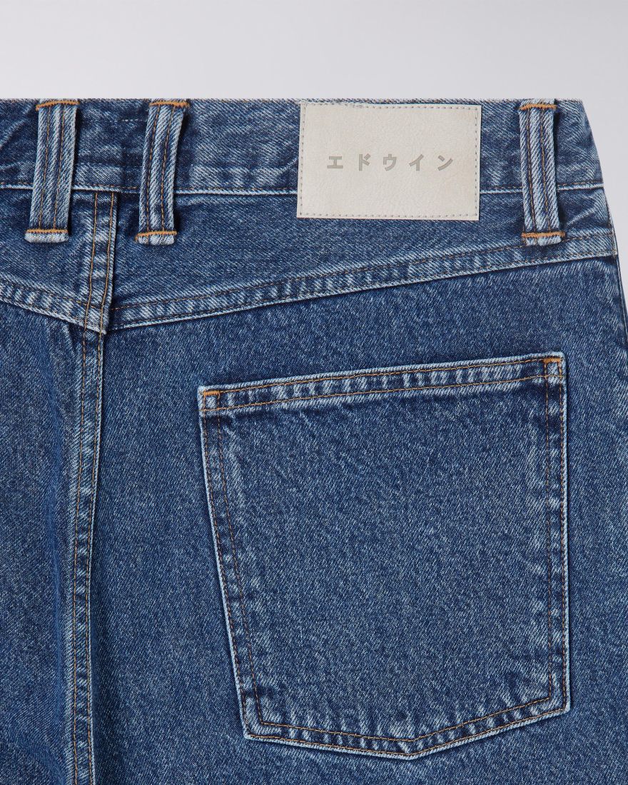 Edwin Tyrell Short - Blue Mid Marble Wash