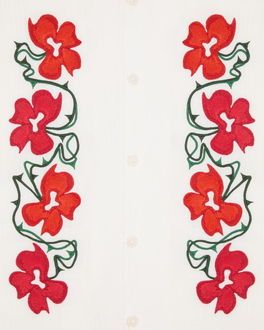 Edwin Kbar Shirt - Off White