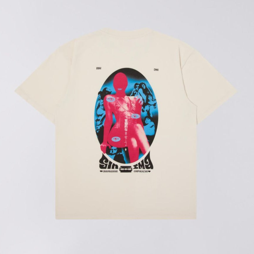 Edwin Pinku Eiga T-Shirt - Whisper White