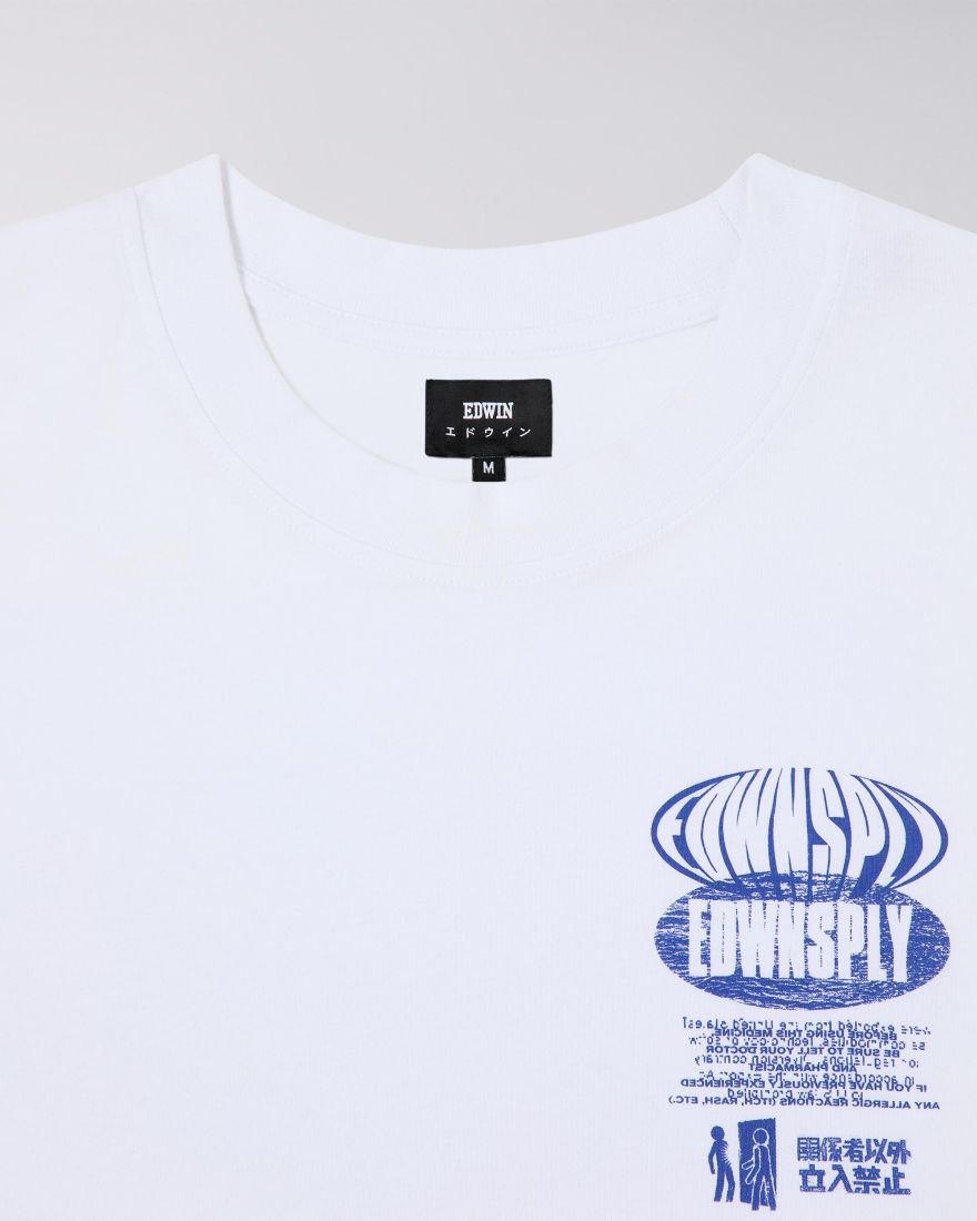 Edwin Wrong Way Memories T-Shirt - White