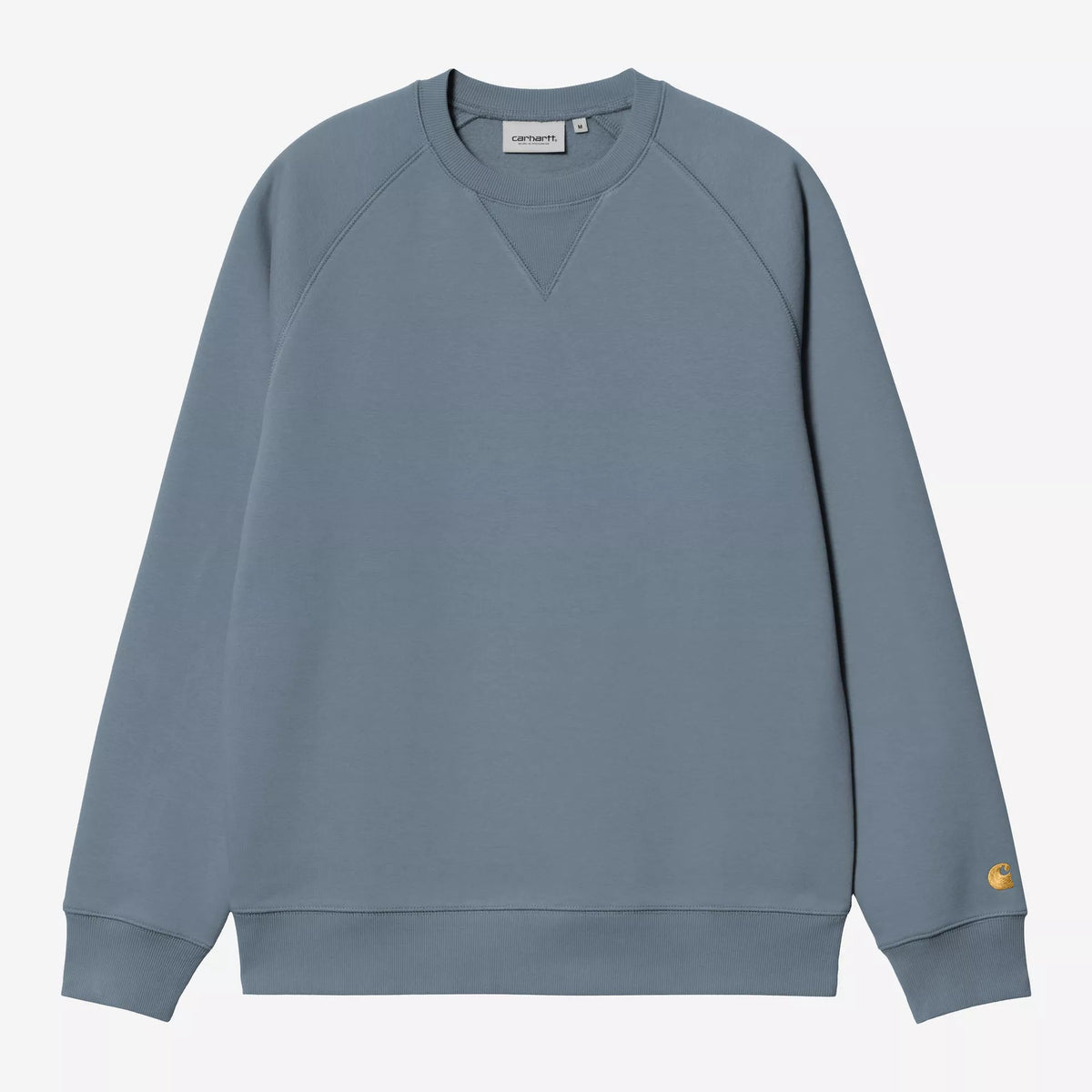Carhartt WIP Chase Sweat - Angelite / Gold