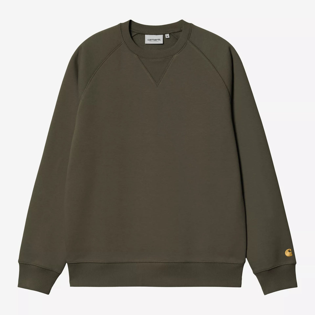 Carhartt WIP Chase Sweat - Olive / Gold