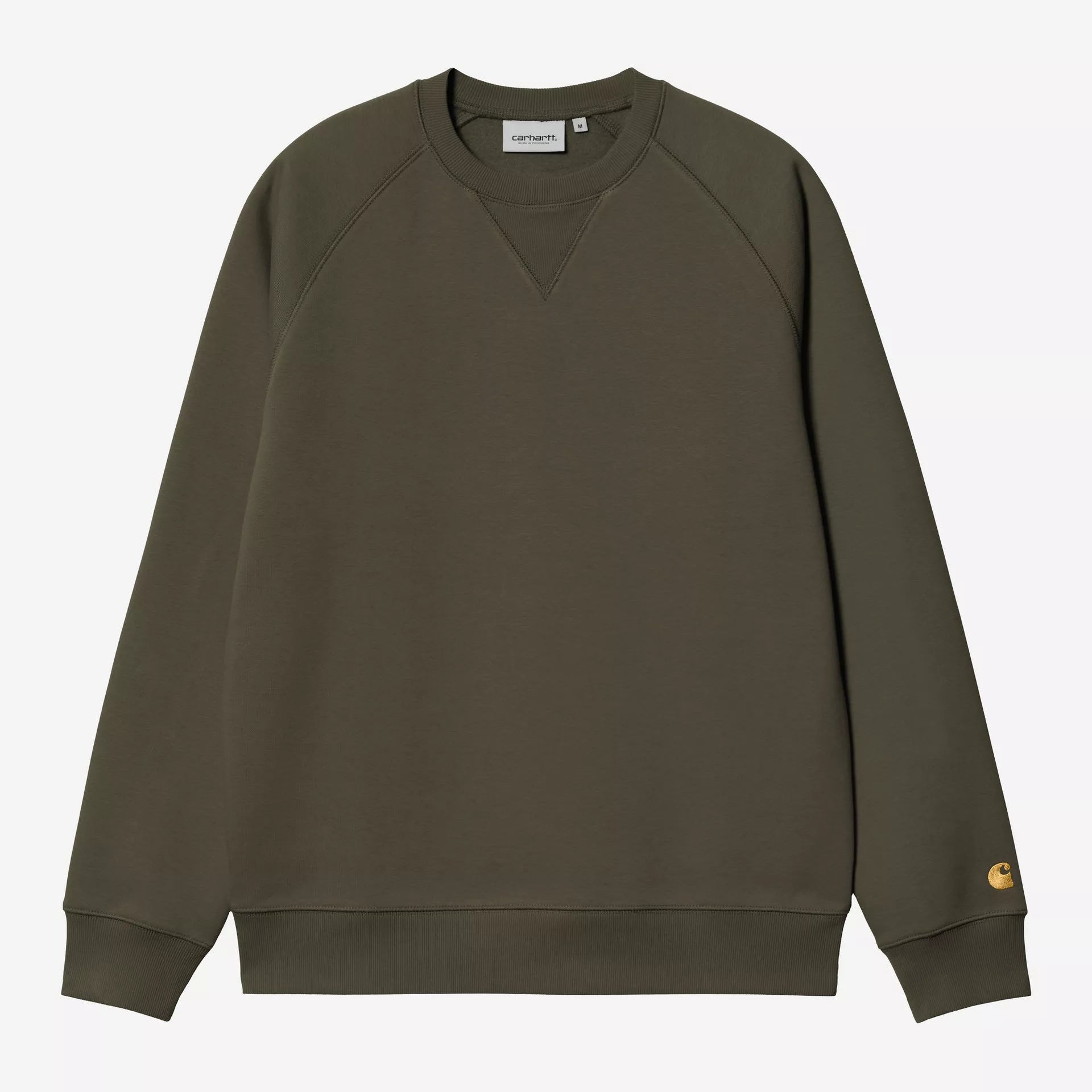 Carhartt WIP Chase Sweat - Olive / Gold