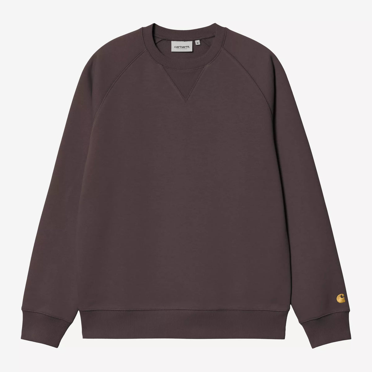 Carhartt WIP Chase Sweat - Shale / Gold