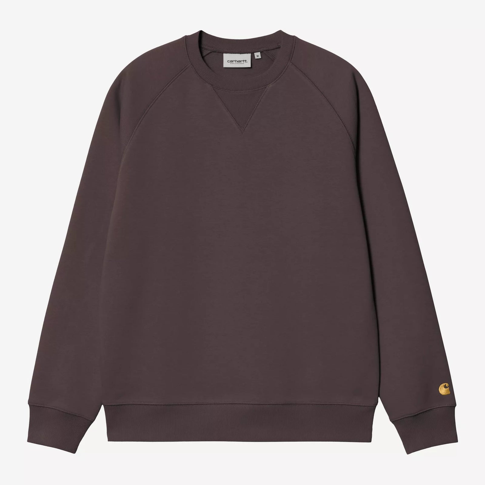 Carhartt WIP Chase Sweat - Shale / Gold