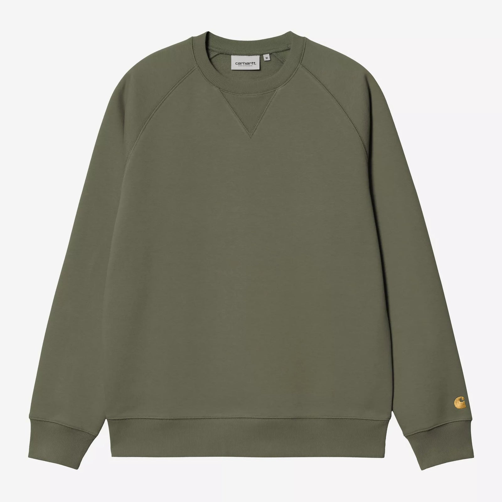 Carhartt WIP Chase Sweat - Leaf / Gold