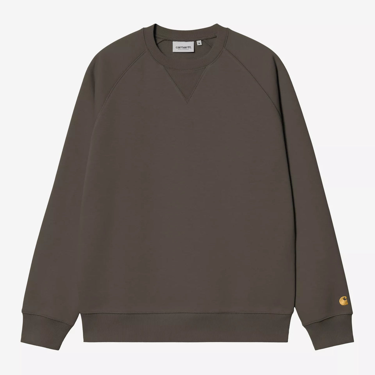 Carhartt WIP Chase Sweat - Shungite / Gold