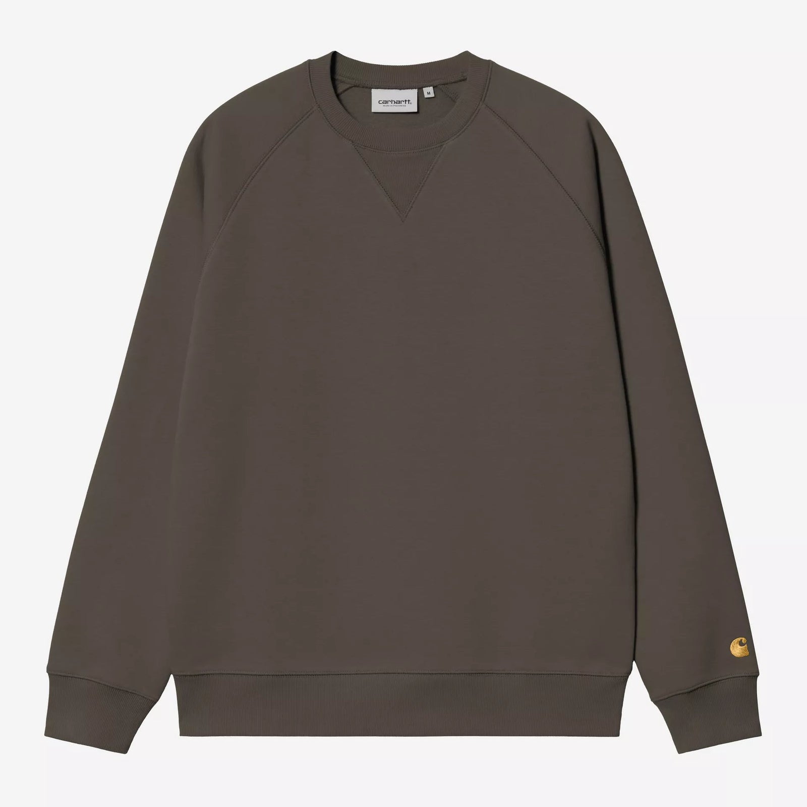 Carhartt WIP Chase Sweat - Shungite / Gold