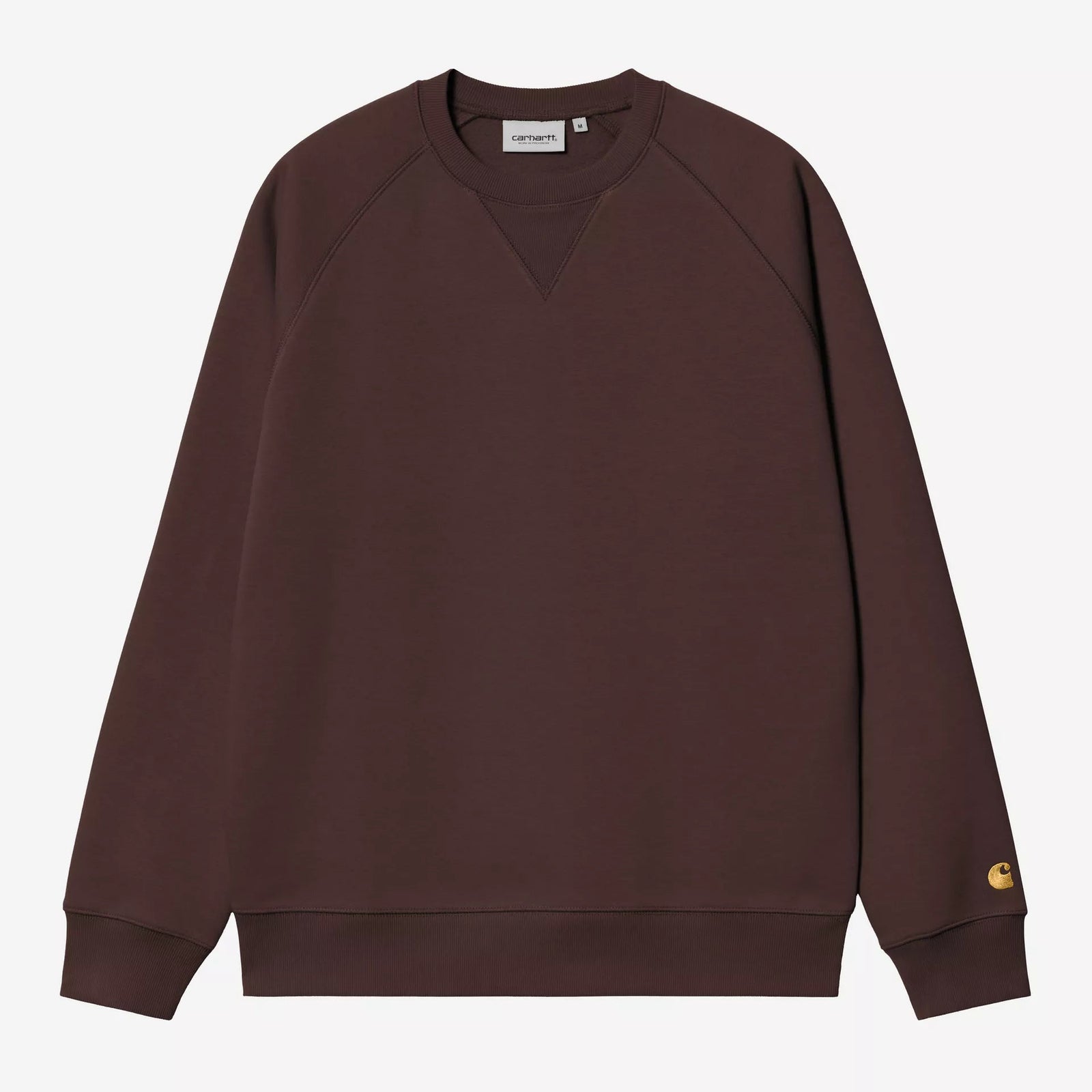 Carhartt WIP Chase Sweat - Palisander / Gold