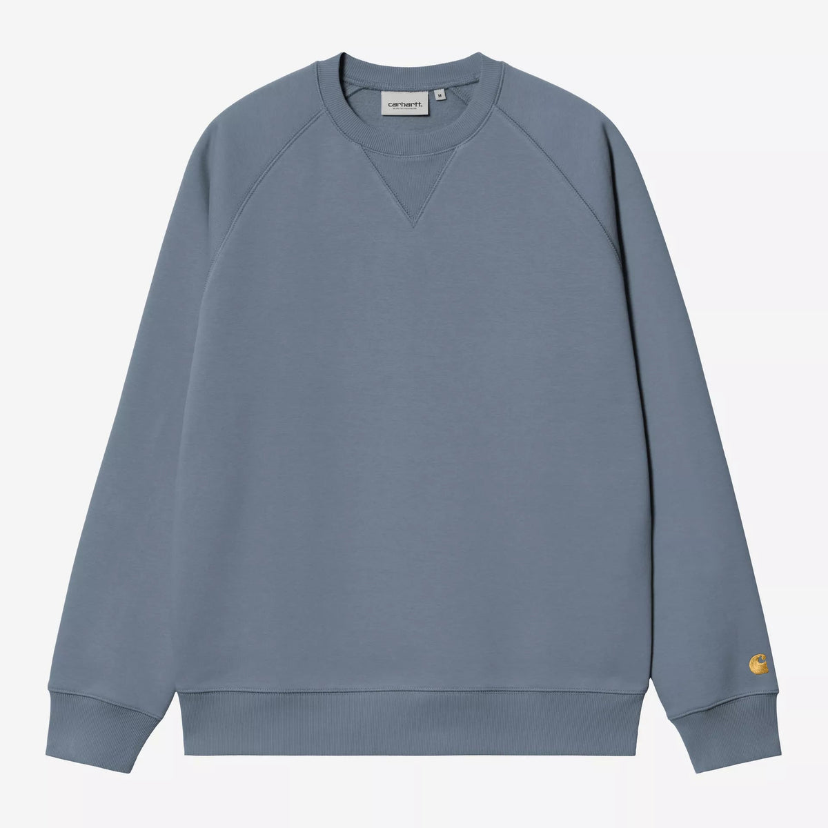 Carhartt WIP Chase Sweat - Icesheet / Gold