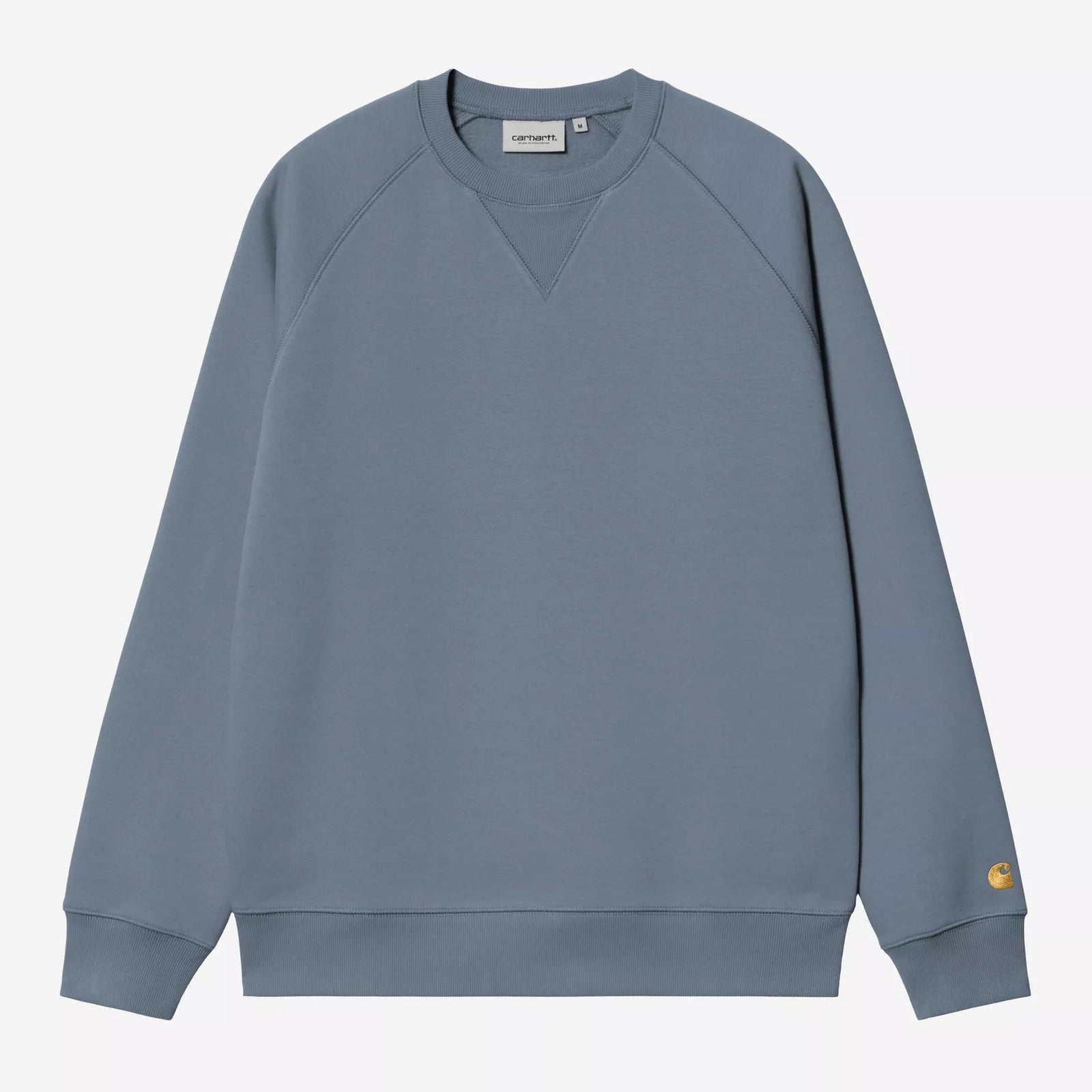 Carhartt WIP Chase Sweat - Icesheet / Gold