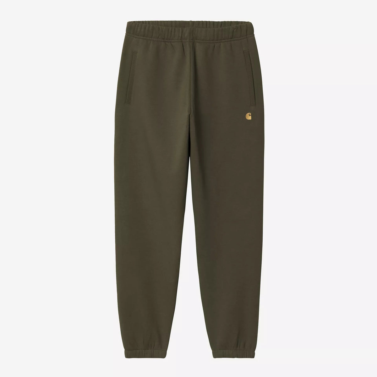 Carhartt WIP Chase Sweat Pant - Olive / Gold