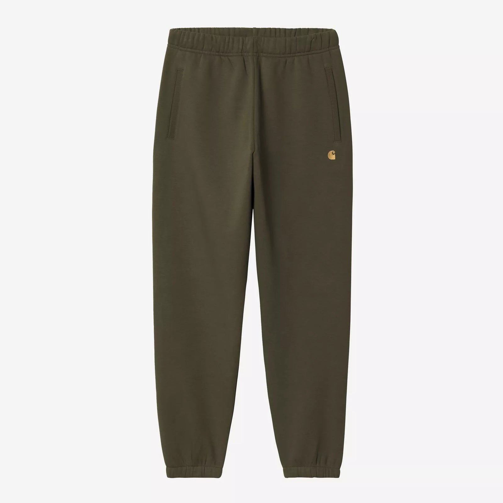 Carhartt WIP Chase Sweat Pant - Olive / Gold