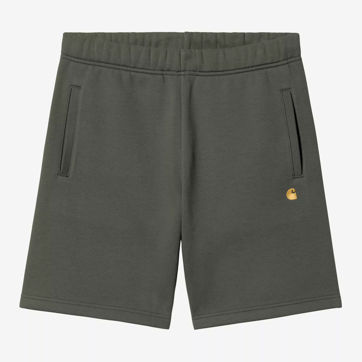 Carhartt WIP Chase Sweat Short - Leaf / Gold