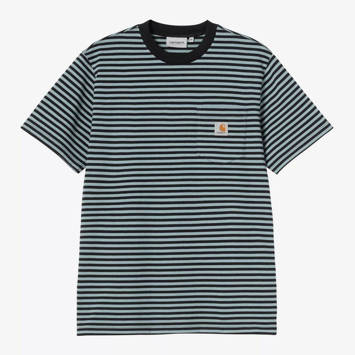Carhartt WIP Verner Pocket T-Shirt - Black / Citadel