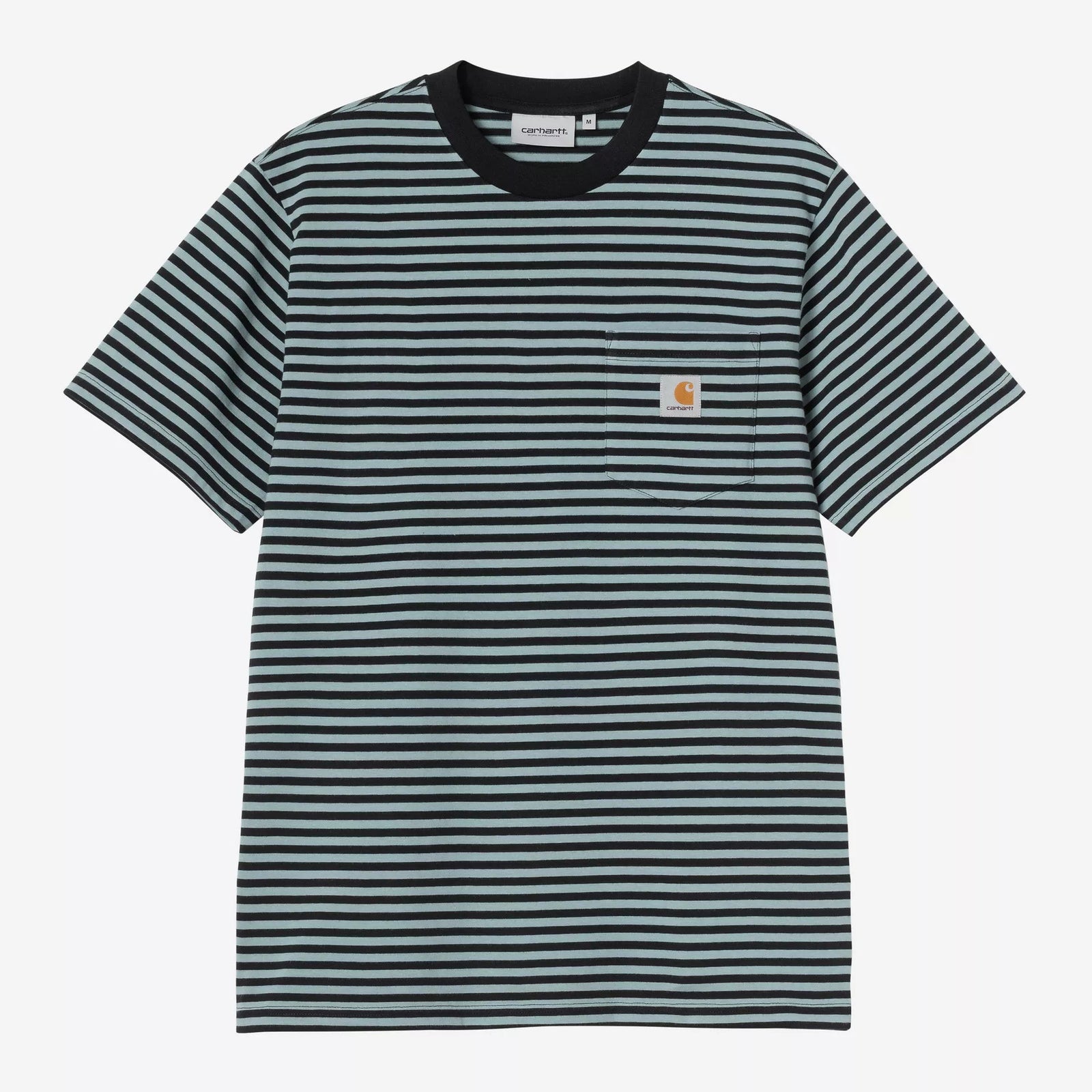 Carhartt WIP Verner Pocket T-Shirt - Black / Citadel