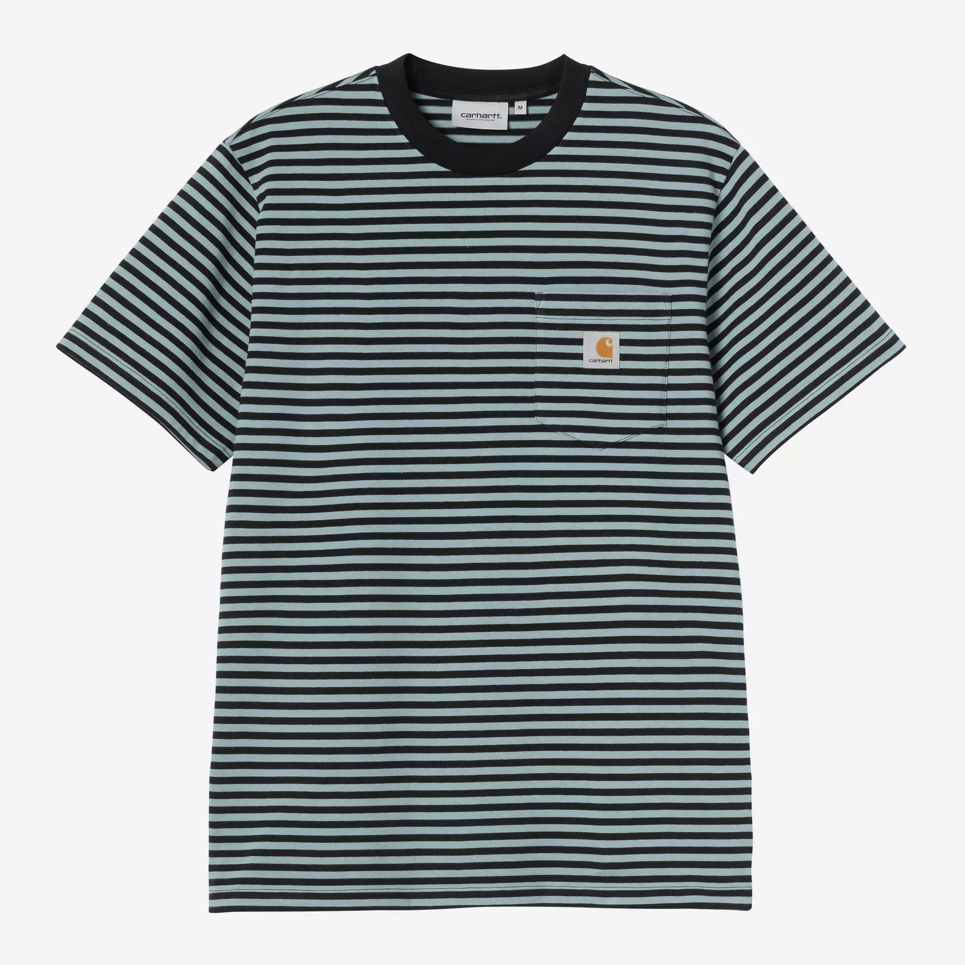 Carhartt WIP Verner Pocket T-Shirt - Black / Citadel