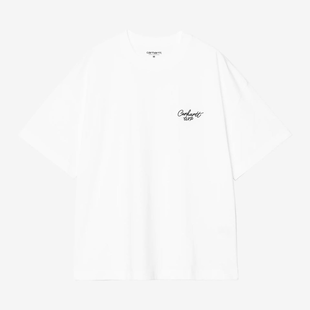 Carhartt WIP Signature Script T-Shirt - White / Black
