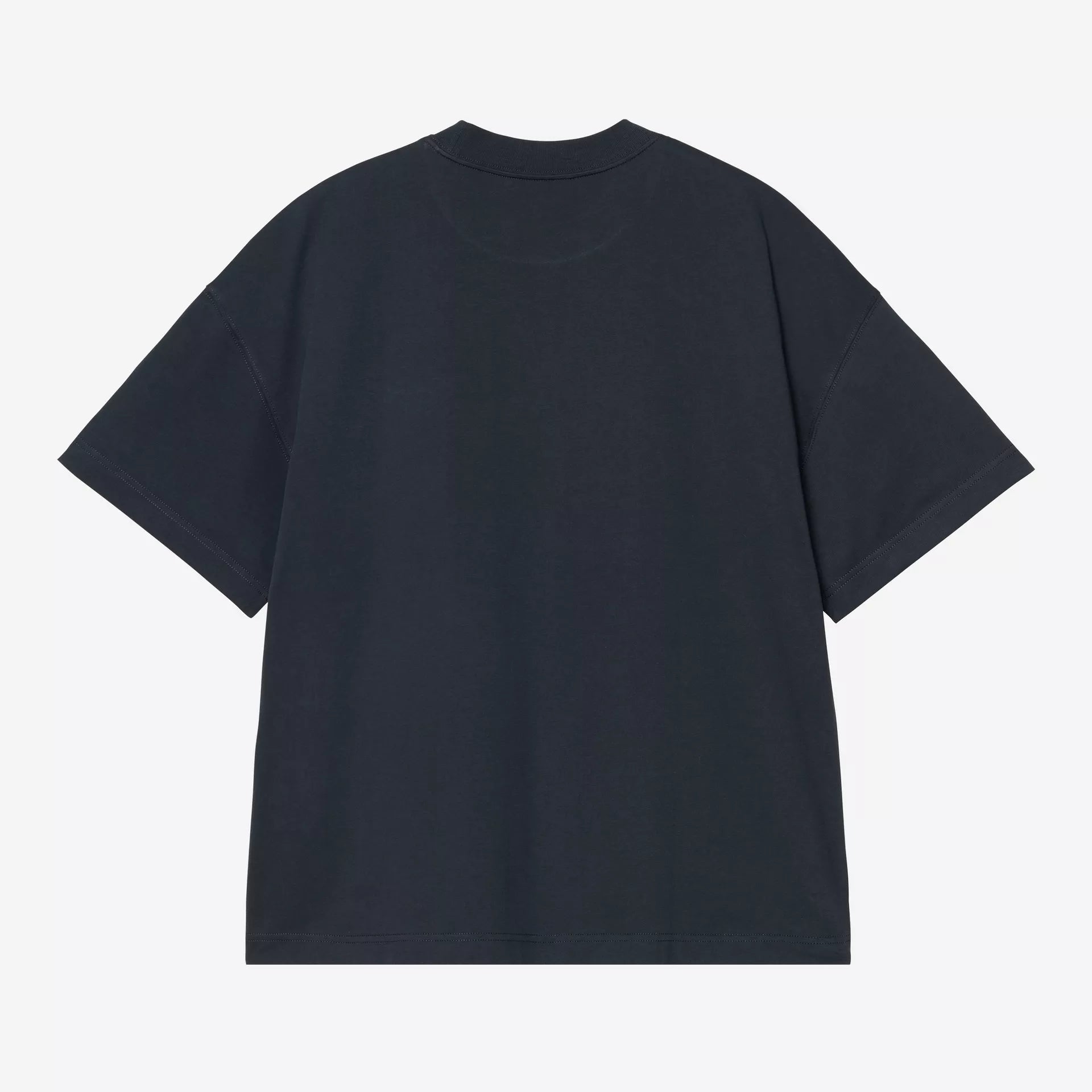 Carhartt WIP Signature Script T-Shirt - Deep Night / Glassy Pink