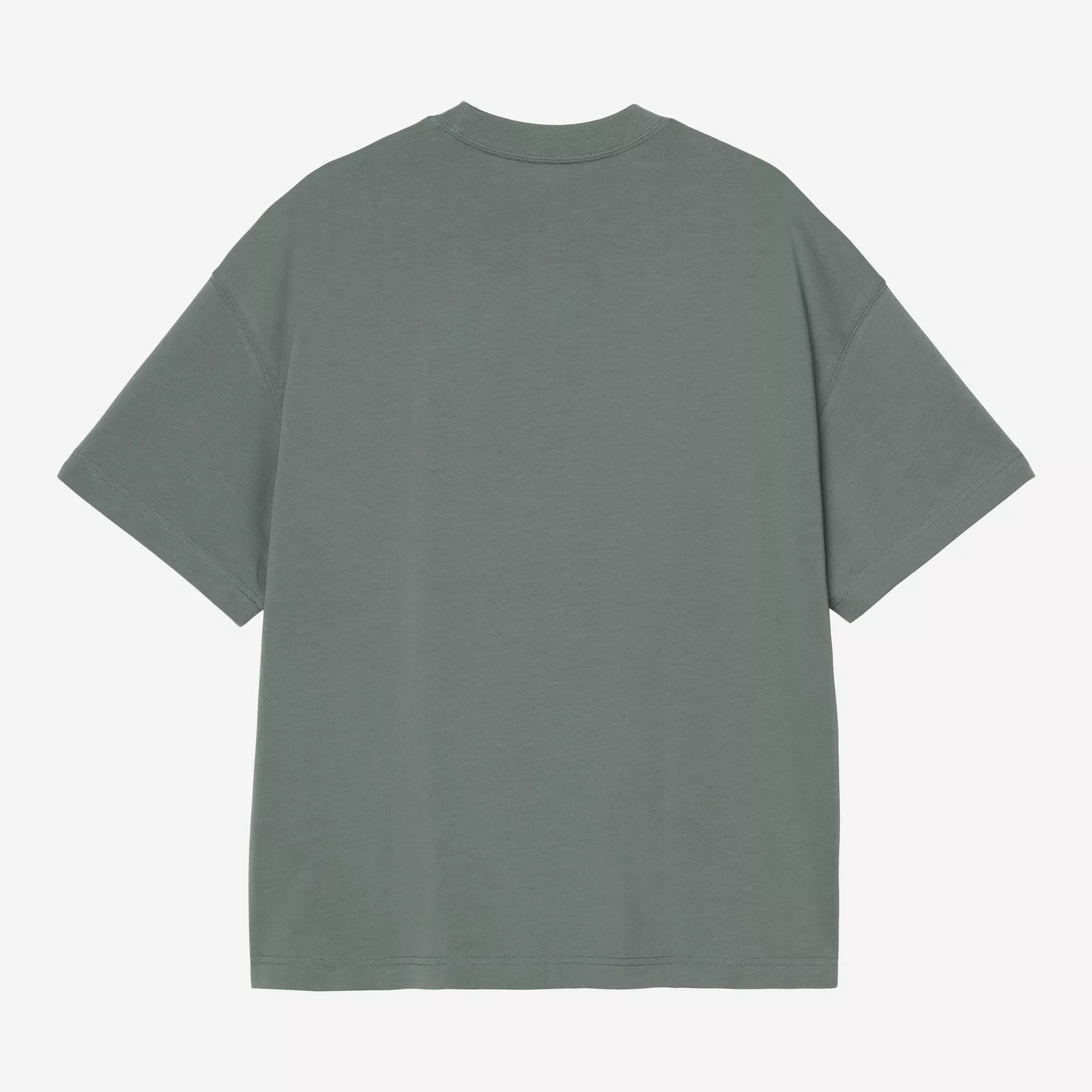 Carhartt WIP Signature Script T-Shirt - Silver Pine / Jupiter