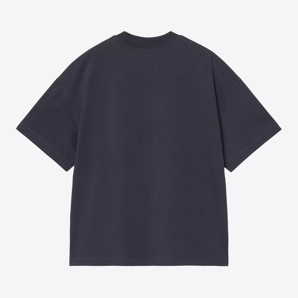Carhartt WIP Signature Script T-Shirt - Dark Navy / WIP Dusty H
