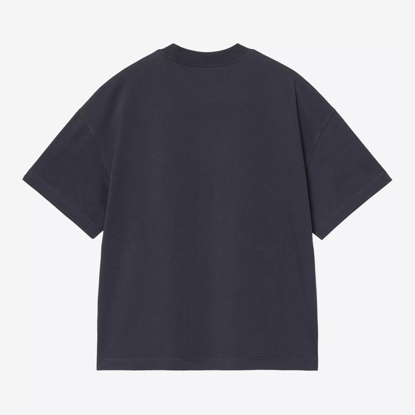 Carhartt WIP Signature Script T-Shirt - Dark Navy / WIP Dusty H