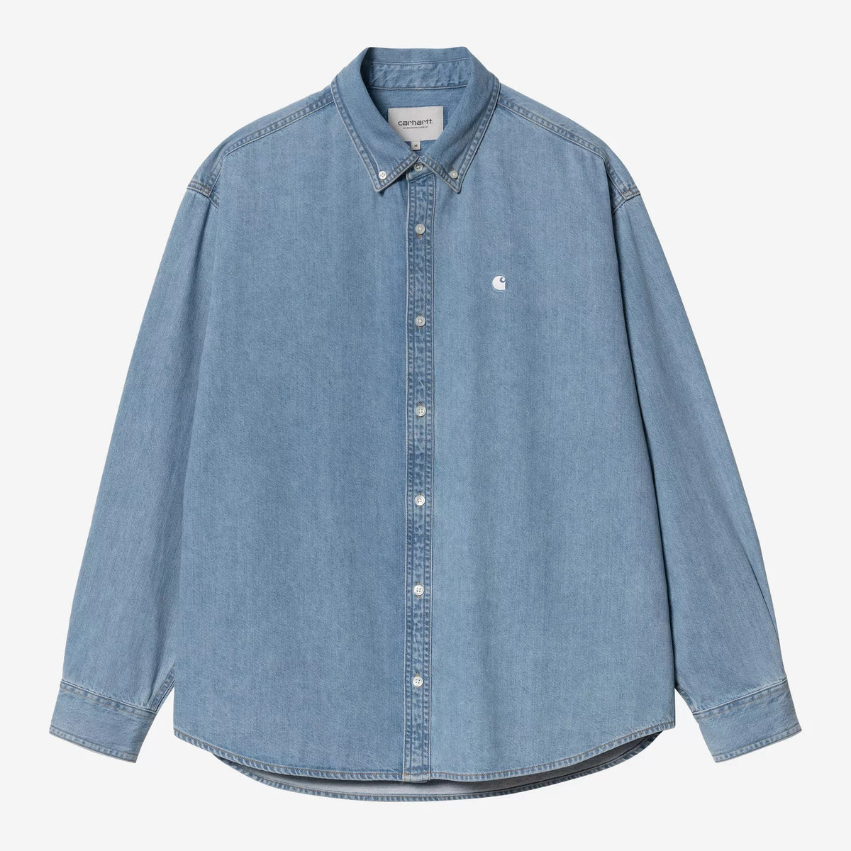 Carhartt WIP Lucas Shirt - Blue Bleached