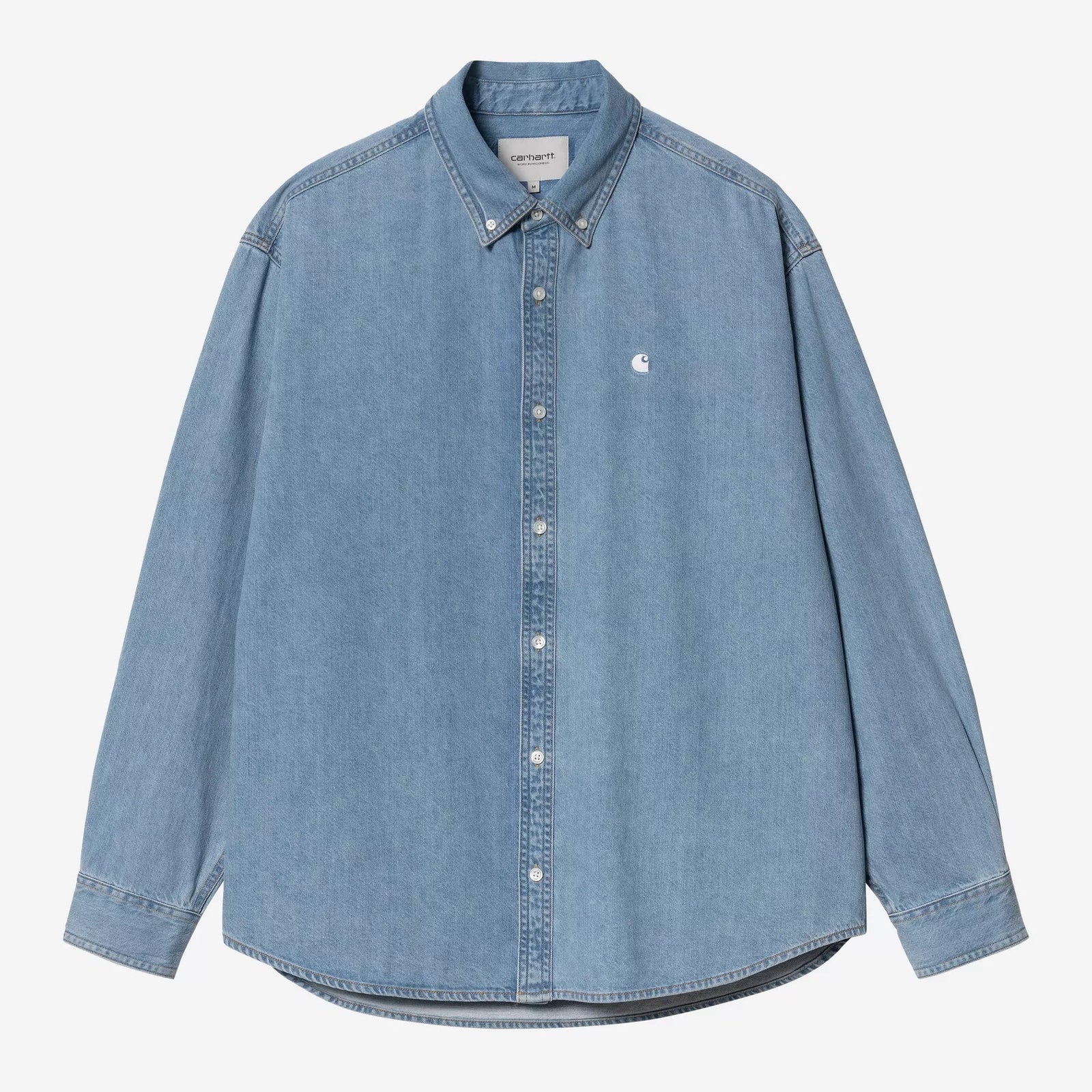 Carhartt WIP Lucas Shirt - Blue Bleached