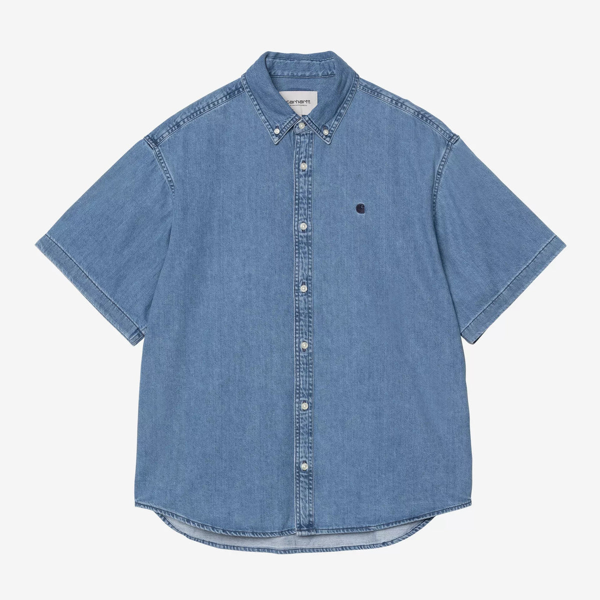 Carhartt WIP Lucas Shirt - Blue Stone Washed
