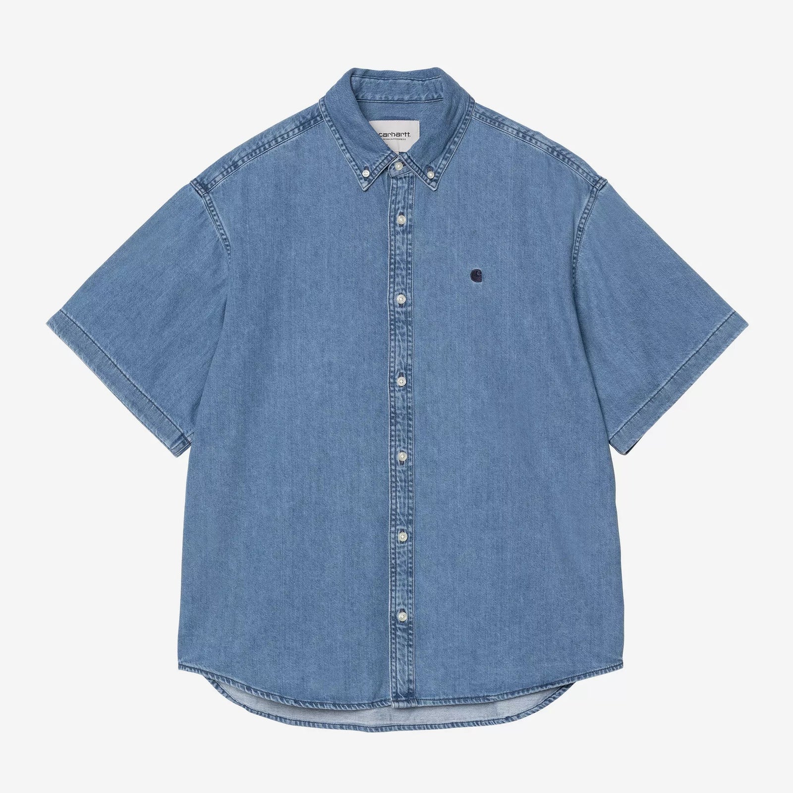 Carhartt WIP Lucas Shirt - Blue Stone Washed