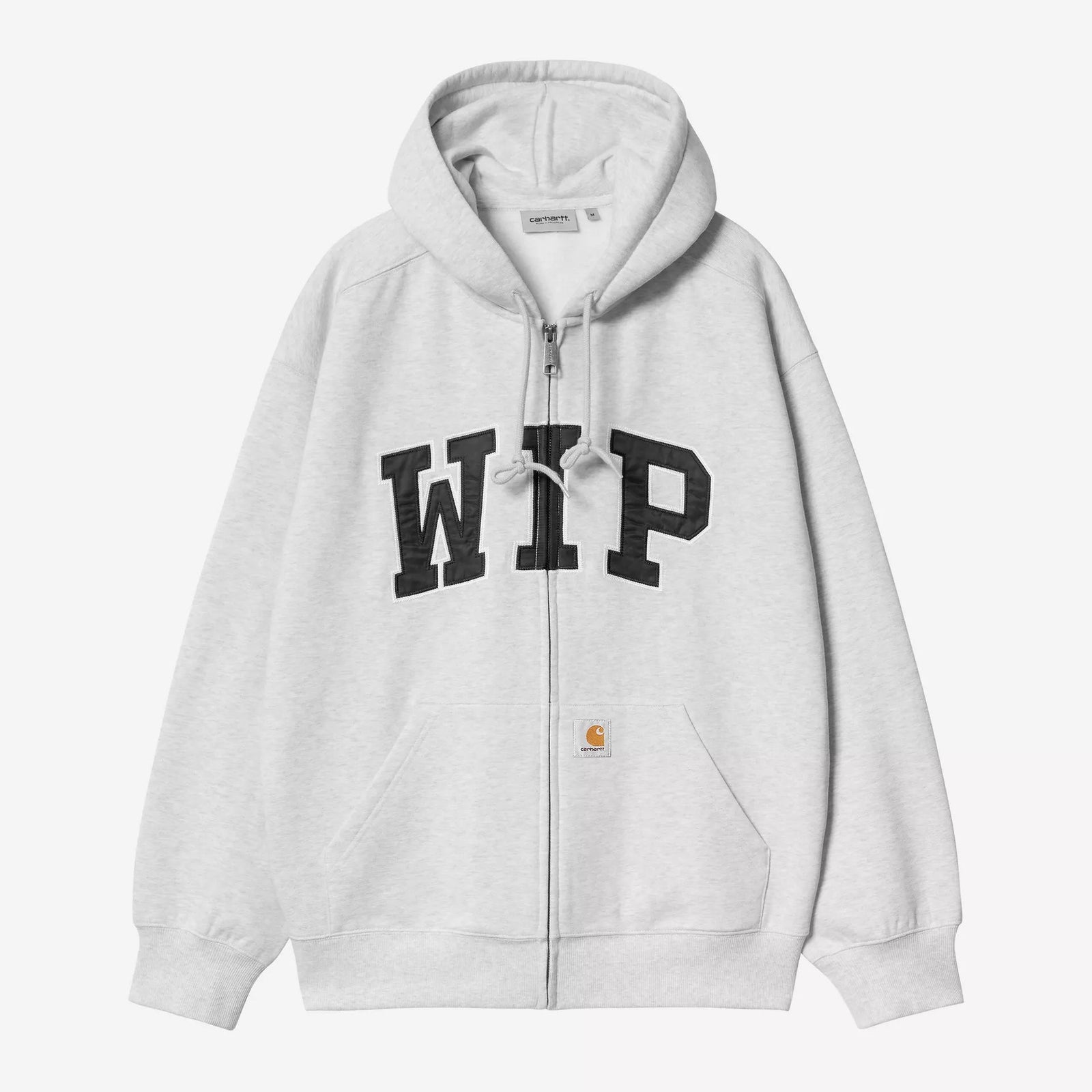 Carhartt WIP Hooded WIP Sweat Jacket - Ash Heather