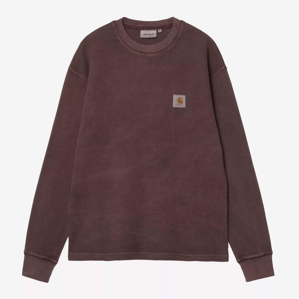 Carhartt WIP LS Vista Waffle T-Shirt - Palisander