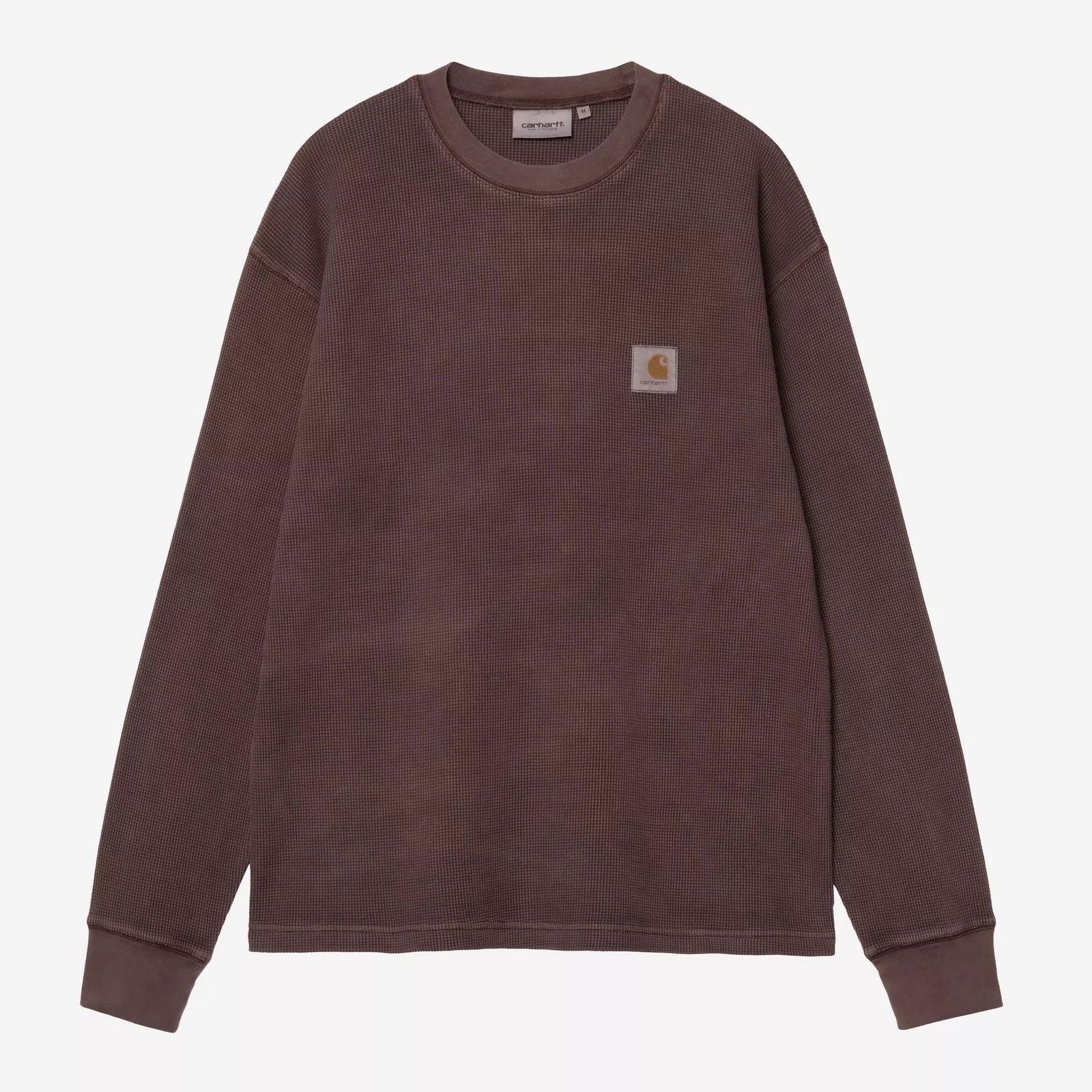 Carhartt WIP LS Vista Waffle T-Shirt - Palisander