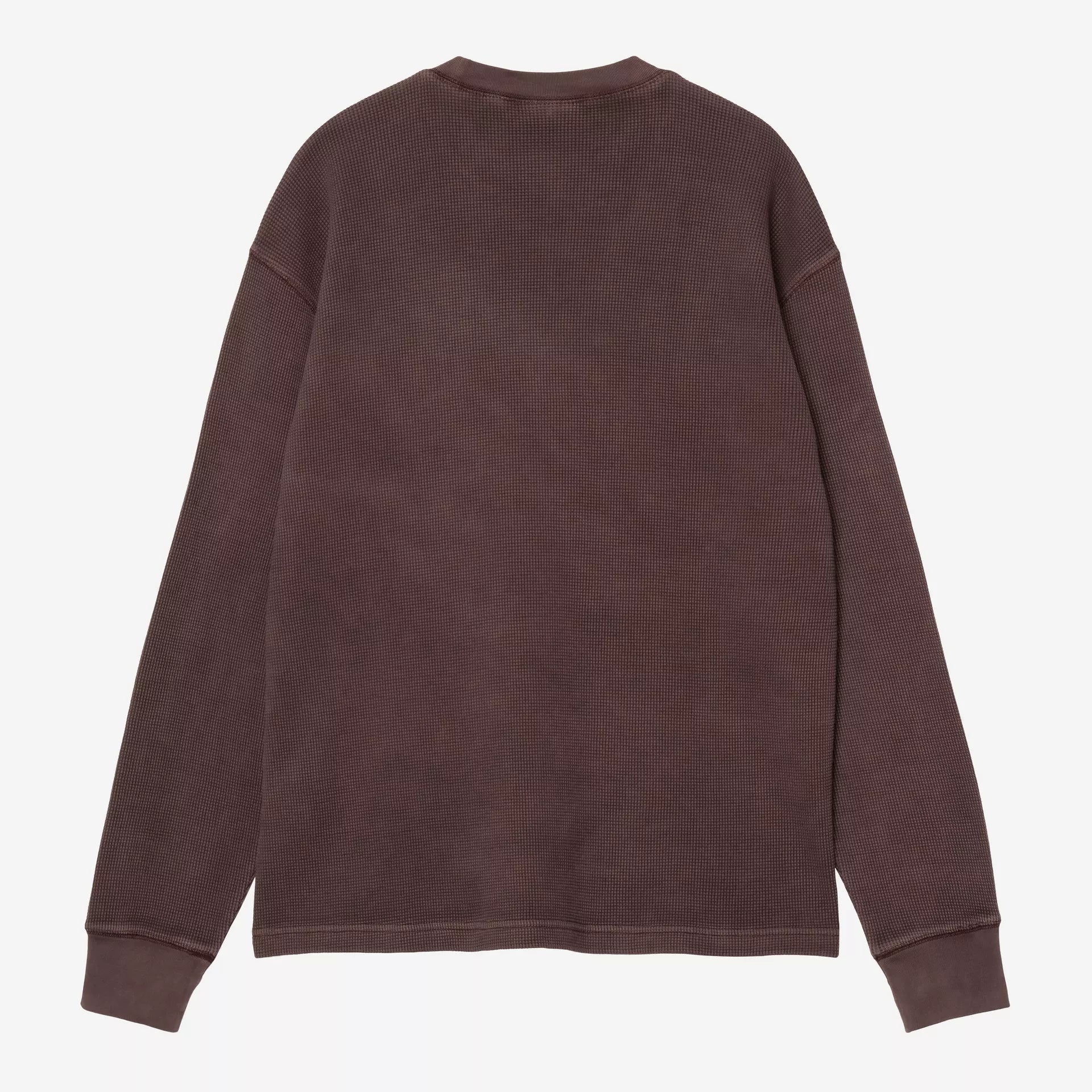 Carhartt WIP LS Vista Waffle T-Shirt - Palisander