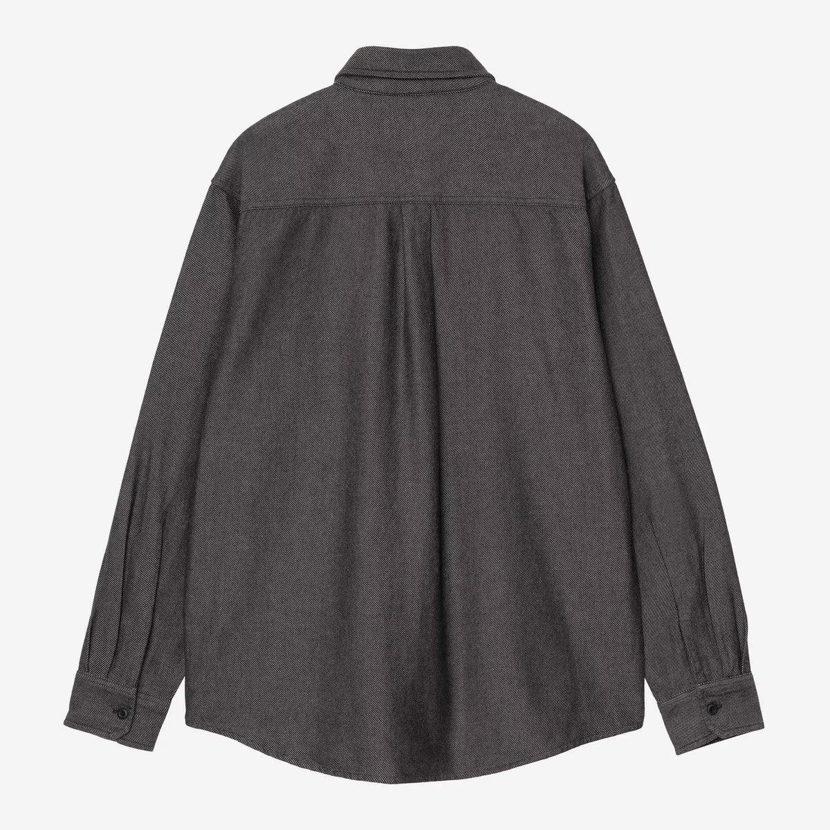 Carhartt WIP LS Edgar Shirt - Black / Wax
