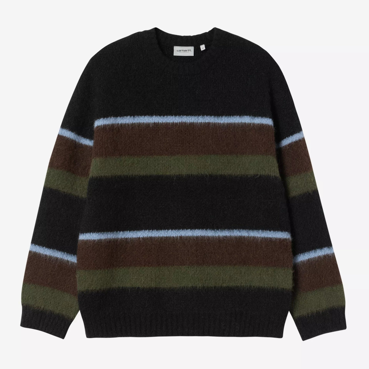 Carhartt WIP Merton Sweater - Sundling Stripe / Palisander