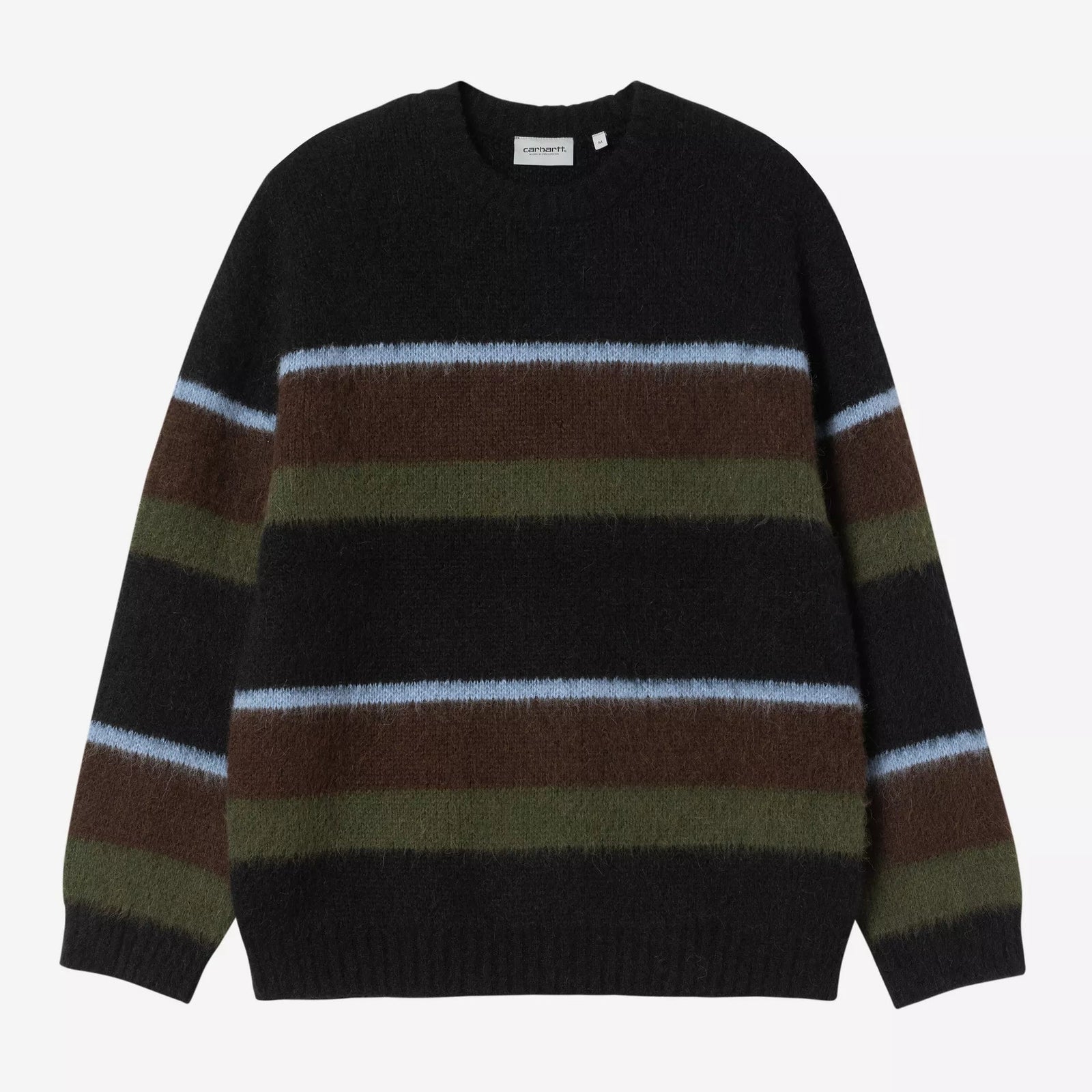 Carhartt WIP Merton Sweater - Sundling Stripe / Palisander