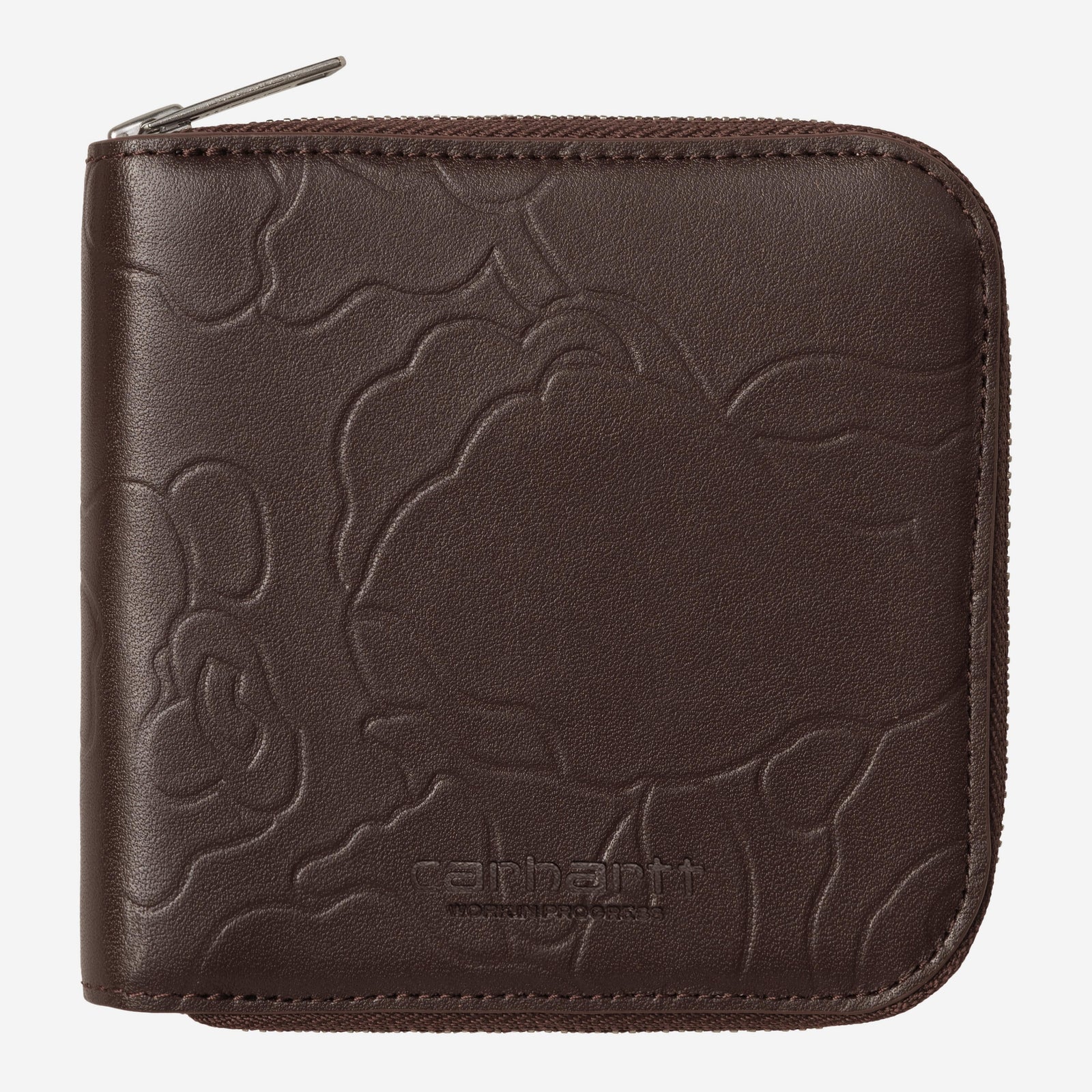 Carhartt WIP Camo Duck Wallet - Palisander / Silver