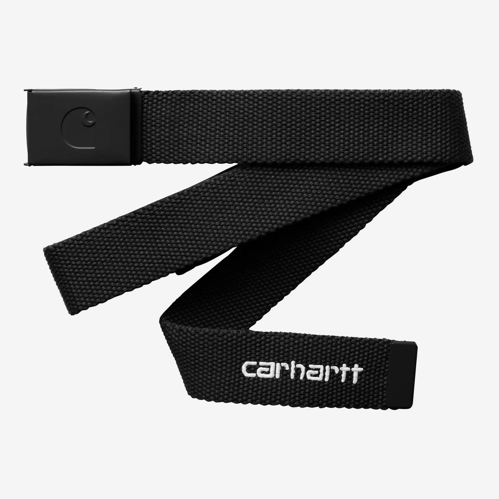 Carhartt WIP C Logo Belt Tonal - Black / White