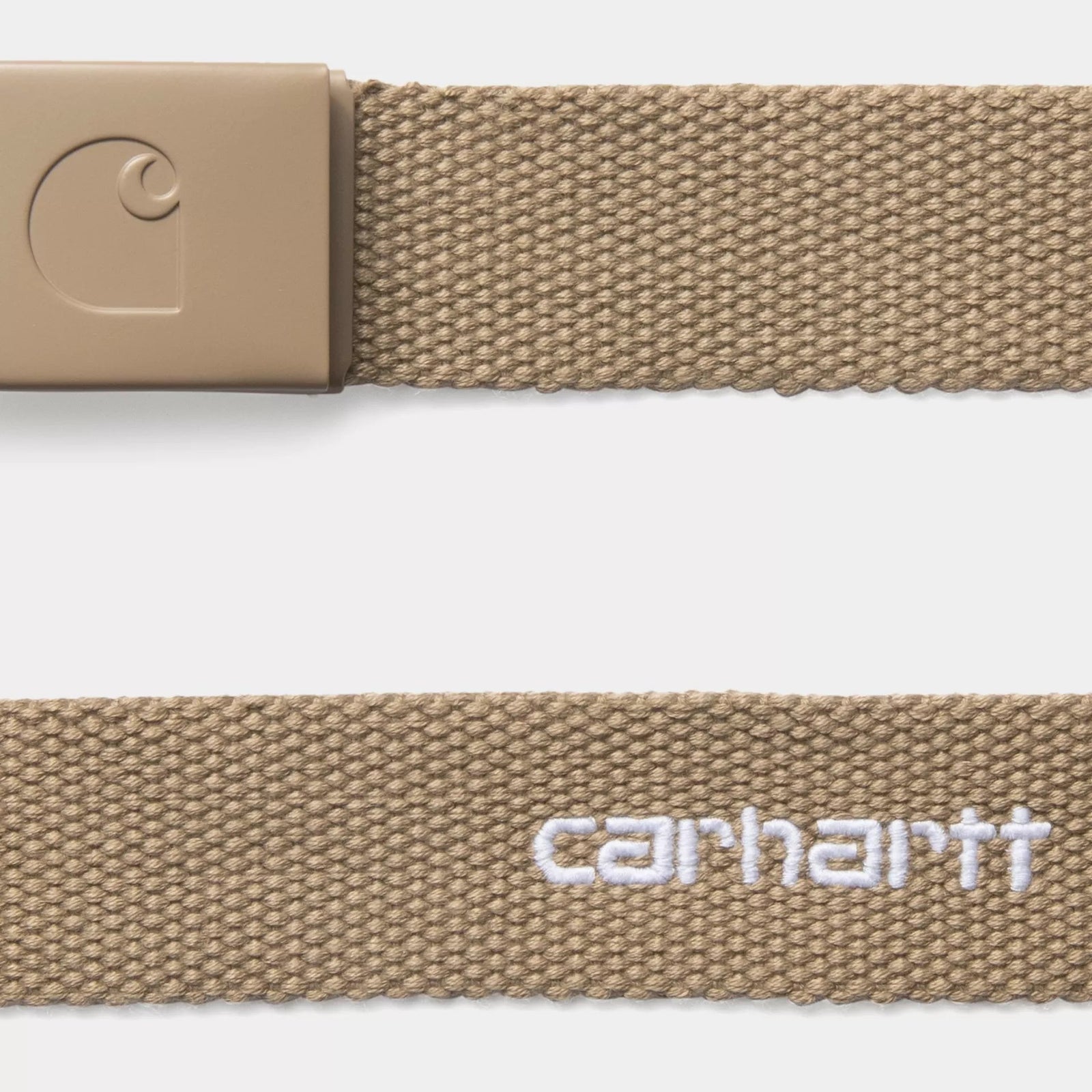 Carhartt WIP C Logo Belt - Leather / White
