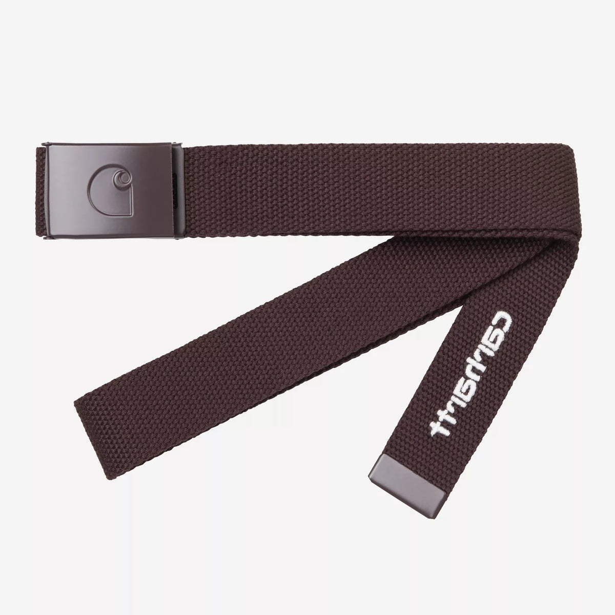 Carhartt WIP C Logo Belt - Palisander / White
