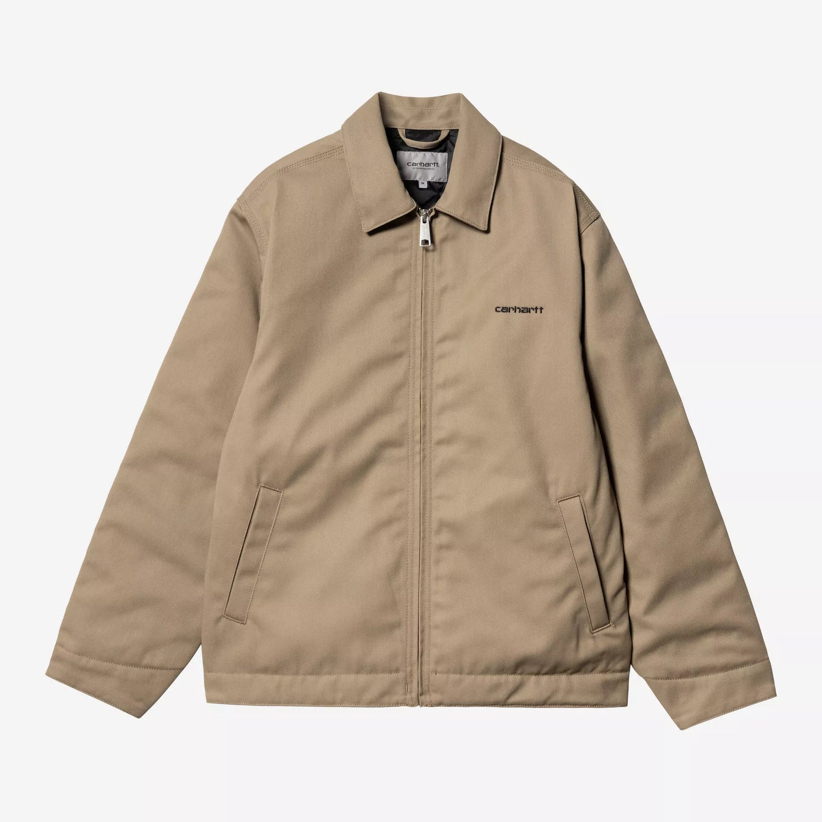 Carhartt WIP Module Script Jacket - Leather / Black Rigid