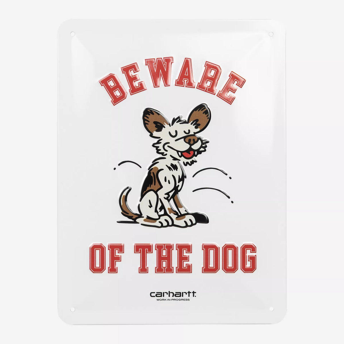 Carhartt WIP Wild Dog Beware Plate - Multicolor