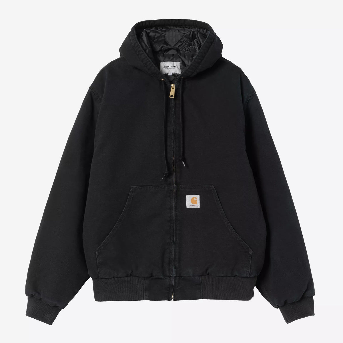 Carhartt WIP OG Active Jacket - Black Stone Canvas
