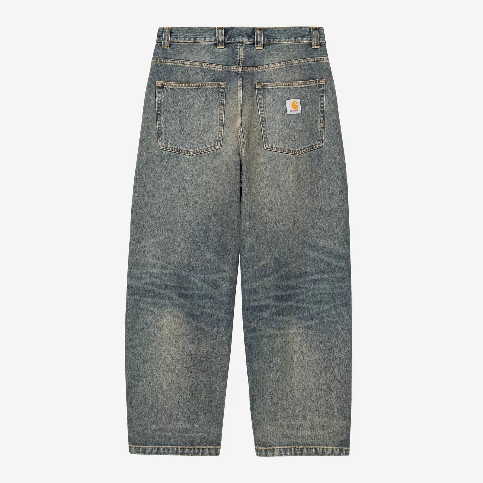 Carhartt WIP Brandon Pant - Blue Worn Used Wash