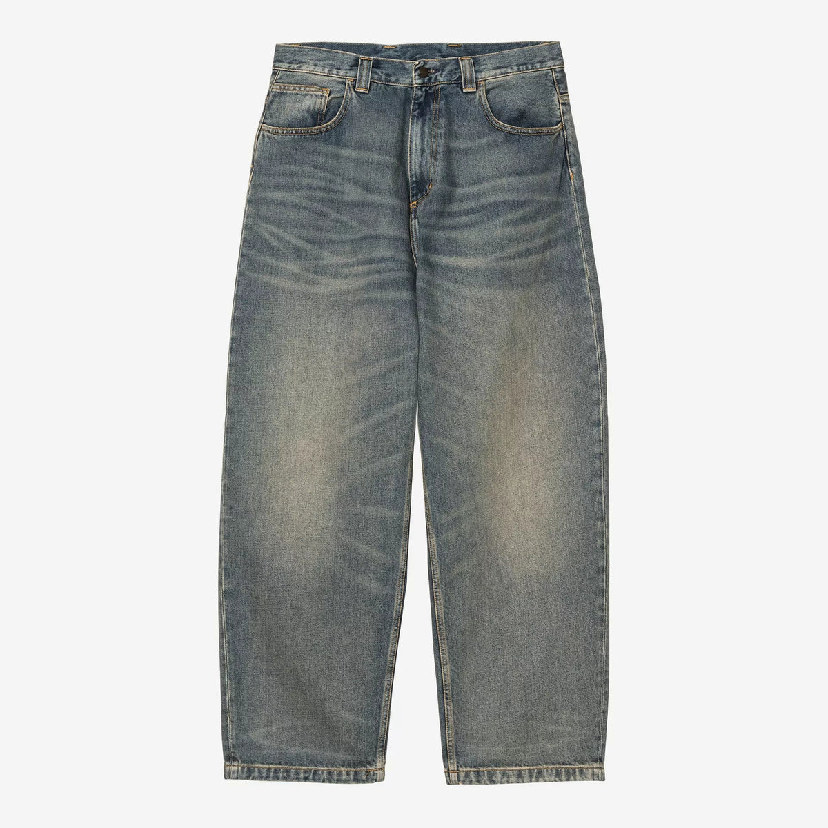 Carhartt WIP Brandon Pant - Blue Worn Used Wash